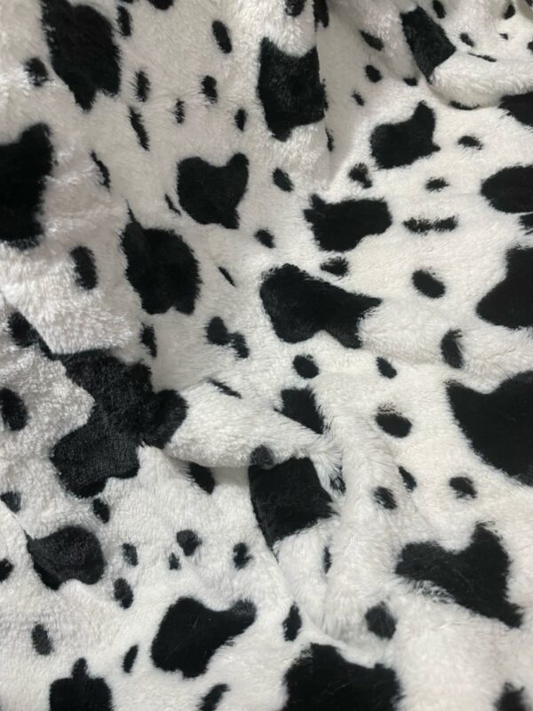luxury blanket, cow print blanket fabrics