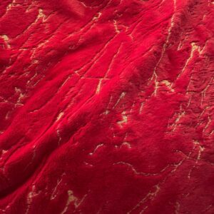 Red gold fabric metallic yarn woven poly faille fabric for garments lame gold fabric.