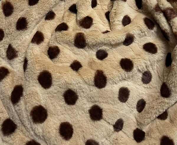 Polka Dot Warm Blanket fabrics