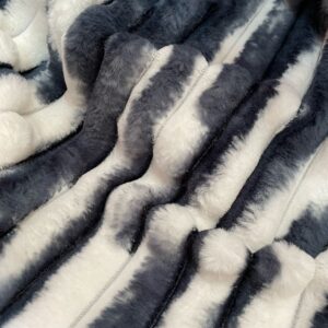 Dyed Strip Rabbit Stuffed Animal Fabric