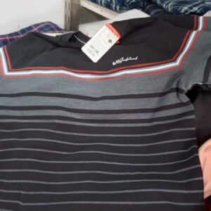 Men's Simple Grey-Black T-Shirt